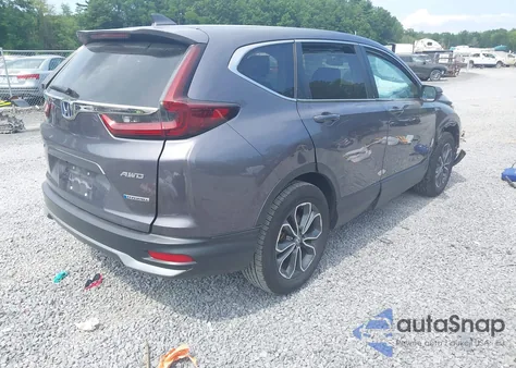 2020 Honda Cr-V Hybrid Ex из США, поврежденный, VIN 7FART6H58LE018354